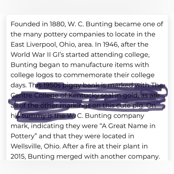 1950s Vintage University of Kentucky miniature beer stein toothpick holder EUC - Picture 10 of 10